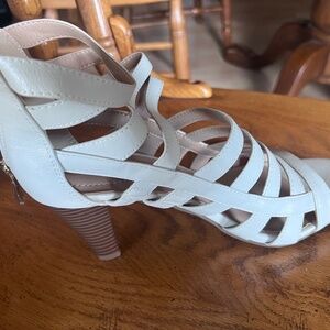 Open toe heels